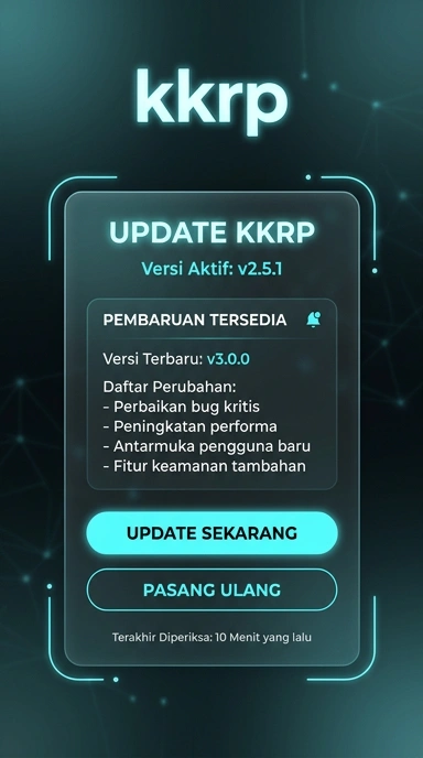 Riwayat Versi kkrp untuk Pengguna Android